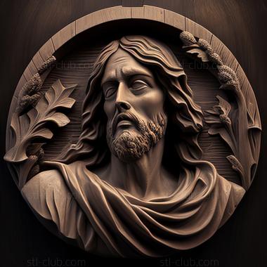 3D model st jesus (STL)